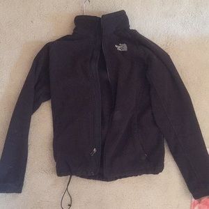 Black North Face Zip Up